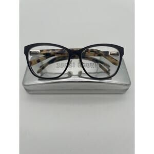 Bobbi Brown Emma Brown Tortoise Full Rim Eyeglasses Spring Hinge